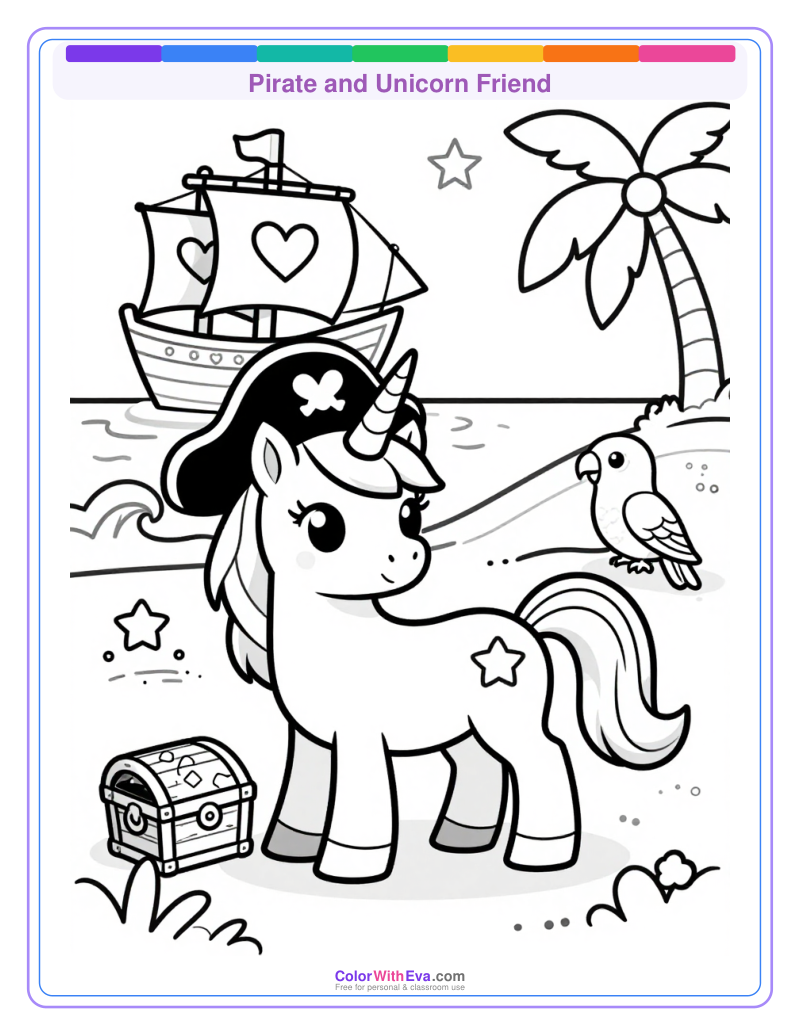 Pirate and Unicorn Friend thumbnail
