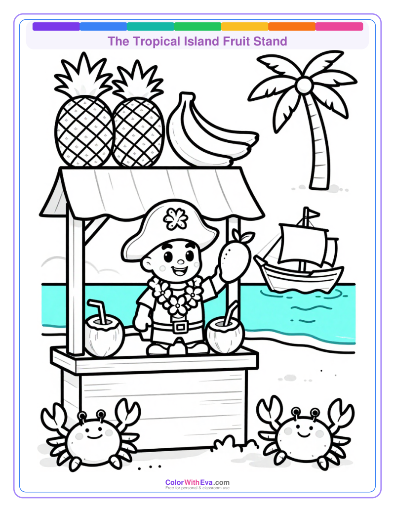 The Tropical Island Fruit Stand preview