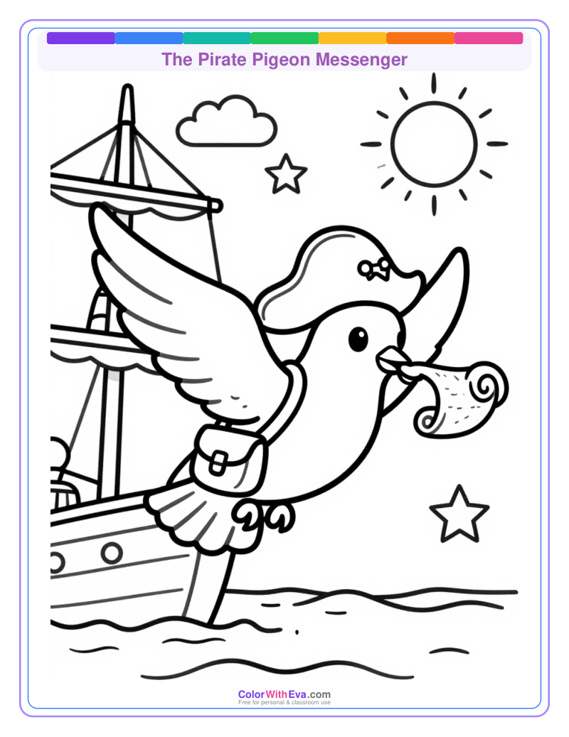 The Pirate Pigeon Messenger preview