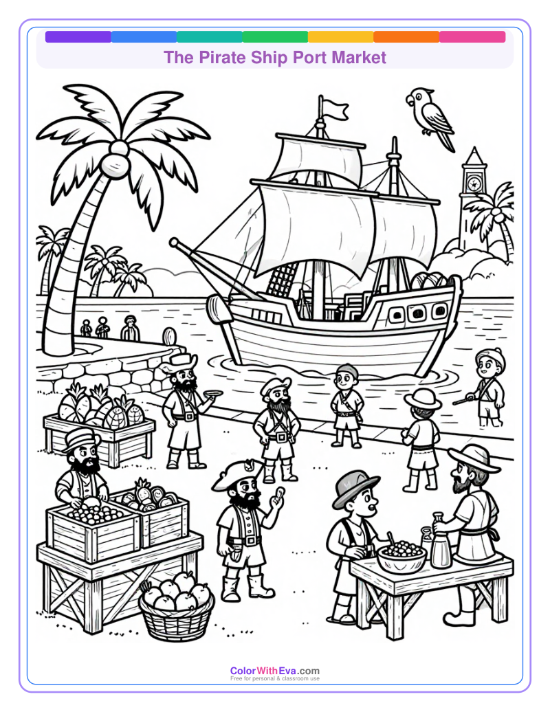The Pirate Ship Port Market preview