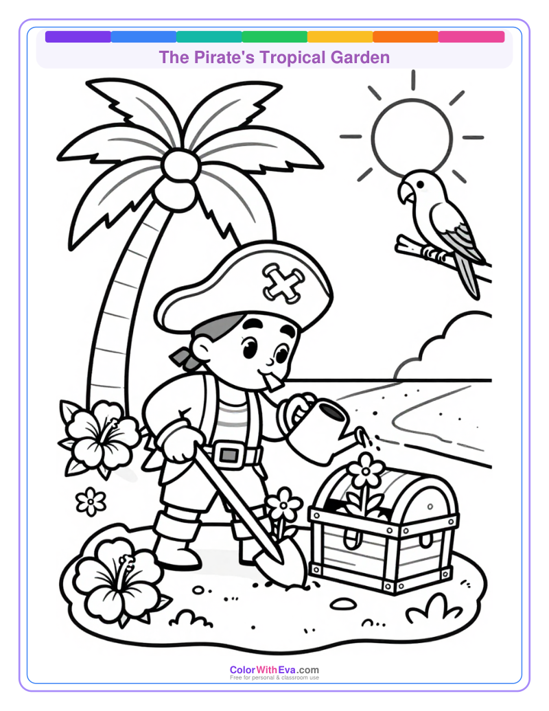 The Pirate's Tropical Garden preview