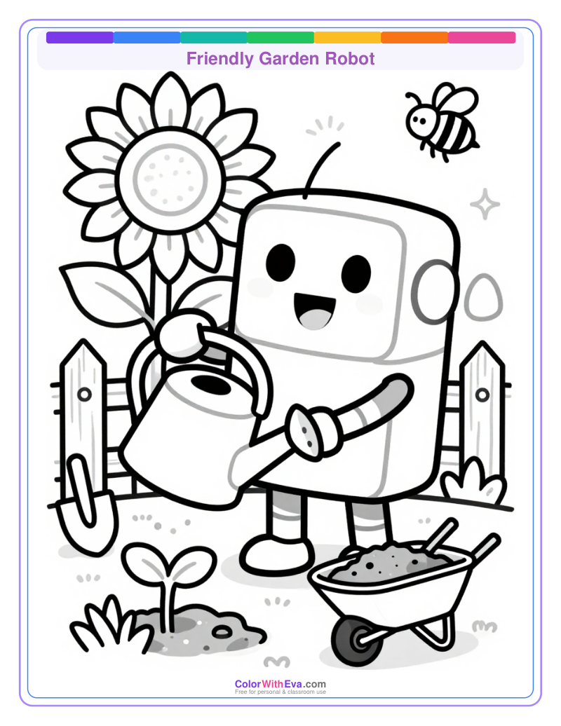Friendly Garden Robot preview