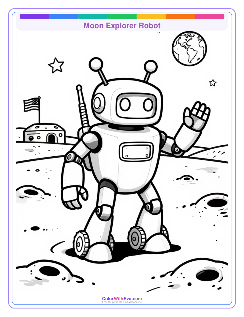 Moon Explorer Robot preview