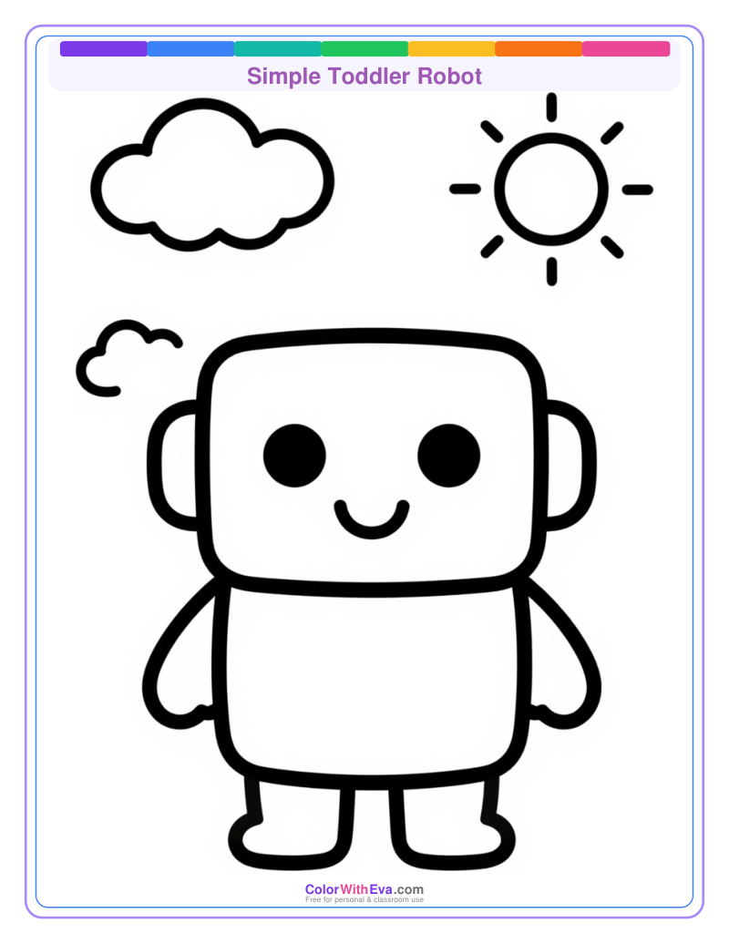 Simple Toddler Robot preview