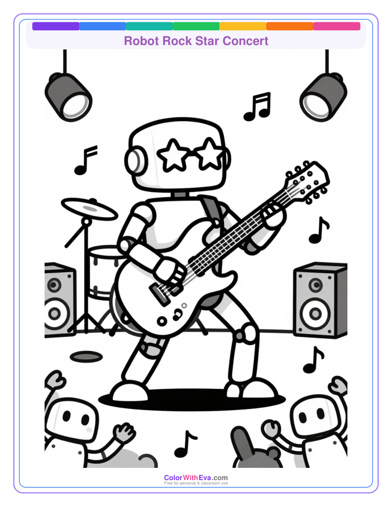 Robot Rock Star Concert thumbnail