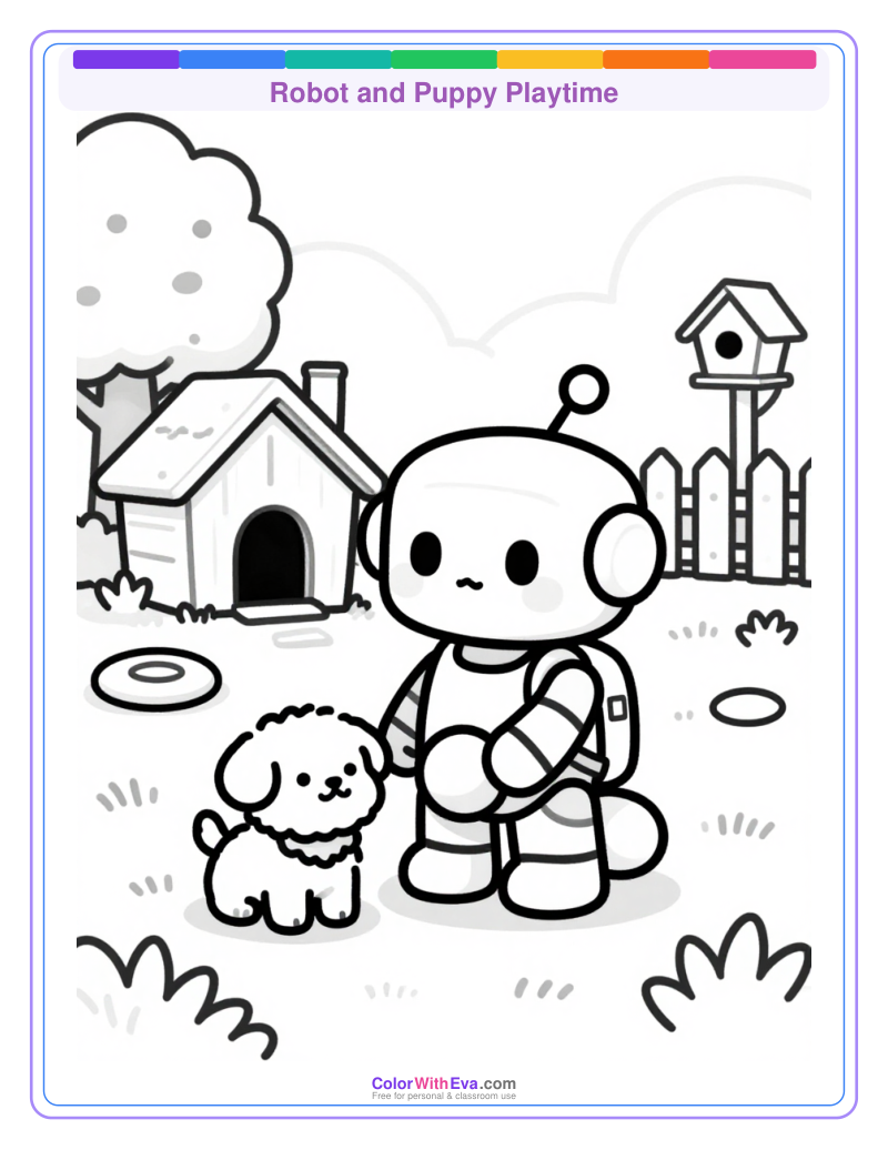 Robot and Puppy Playtime preview