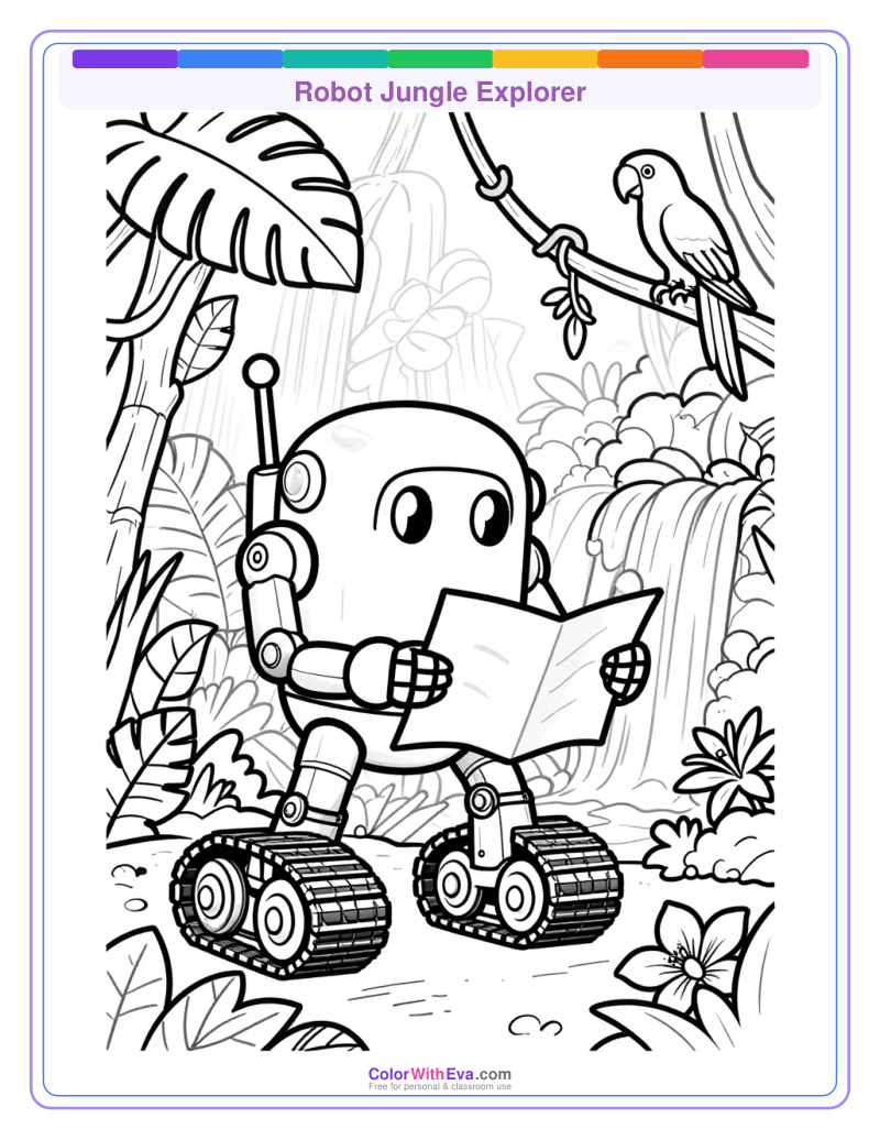 Robot Jungle Explorer preview