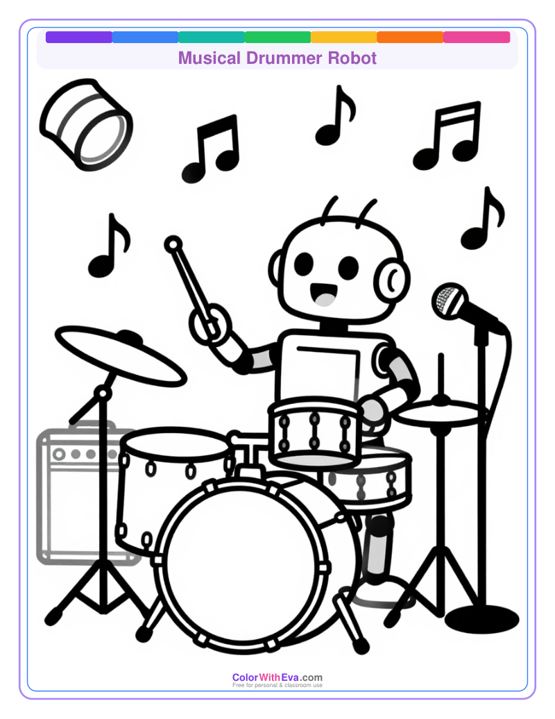 Musical Drummer Robot preview