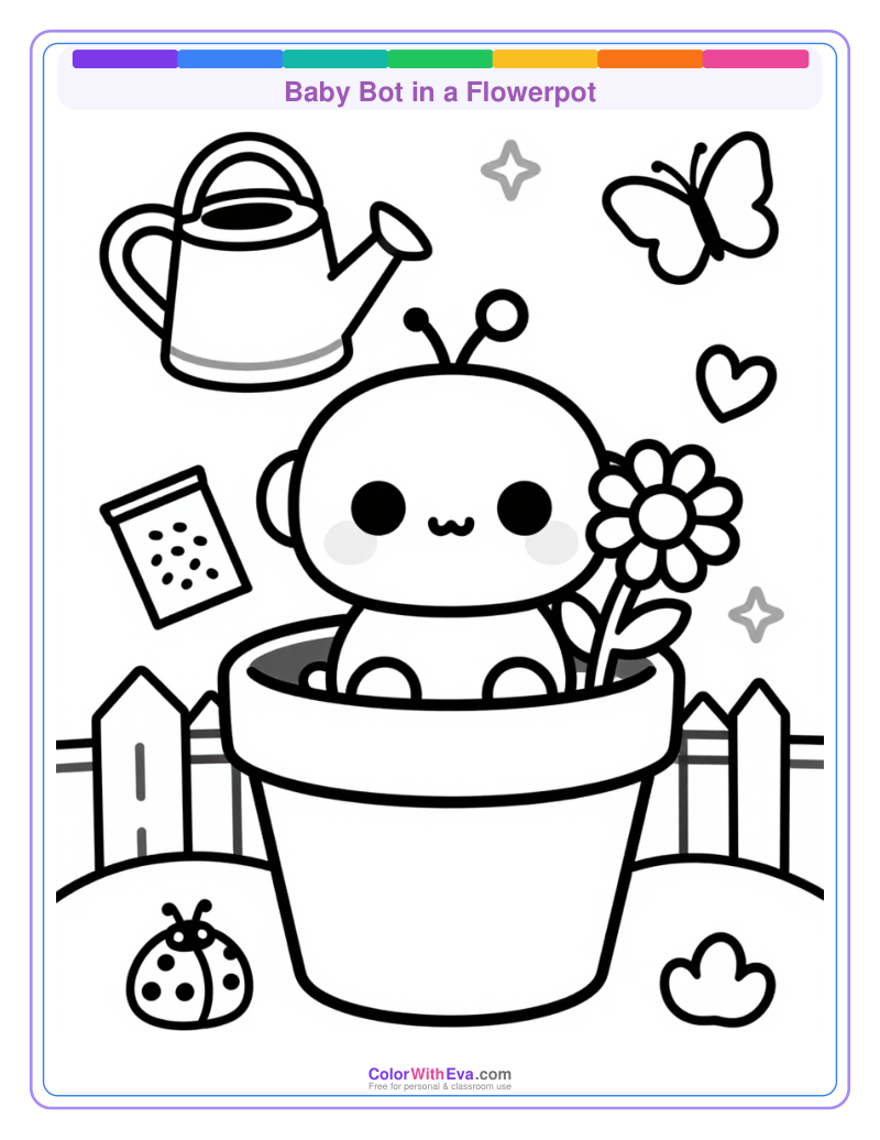 Baby Bot in a Flowerpot thumbnail