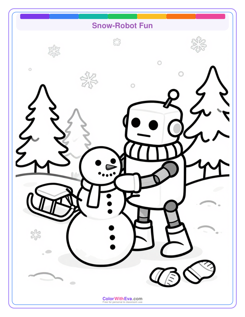 Snow-Robot Fun preview