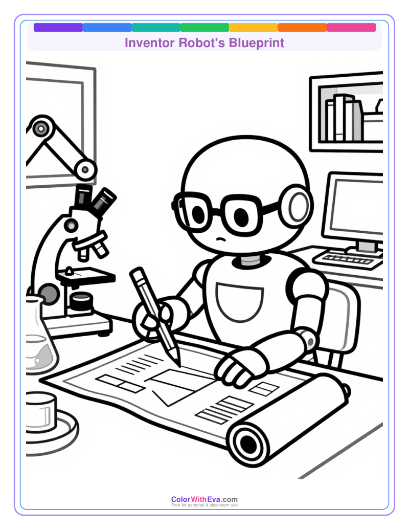 Inventor Robot's Blueprint preview