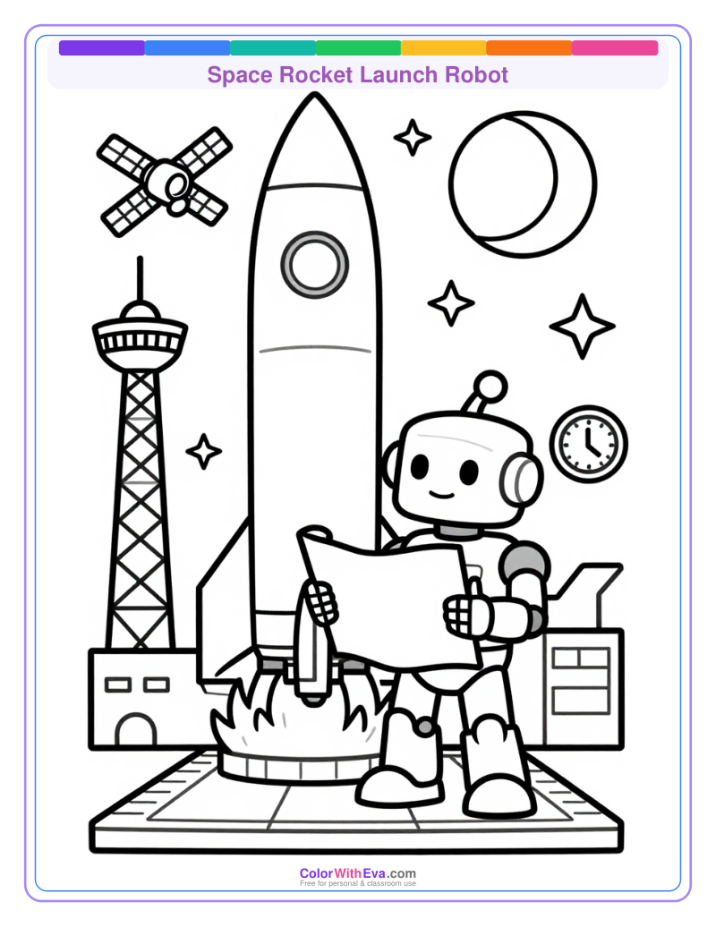 Space Rocket Launch Robot thumbnail