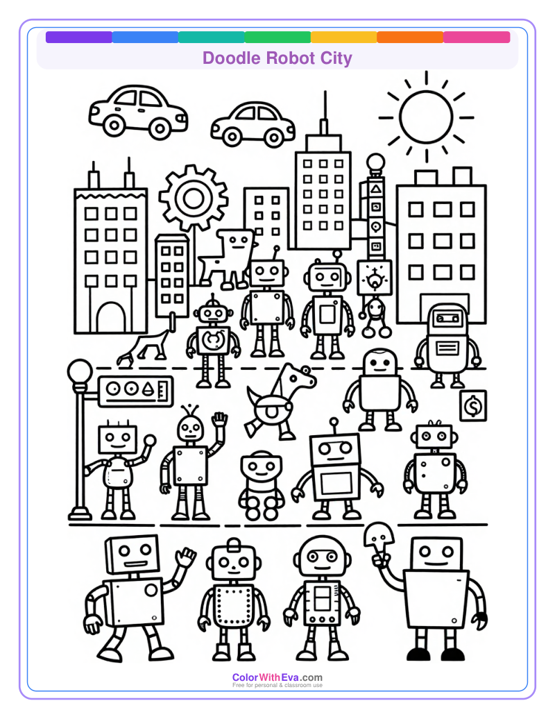 Doodle Robot City thumbnail
