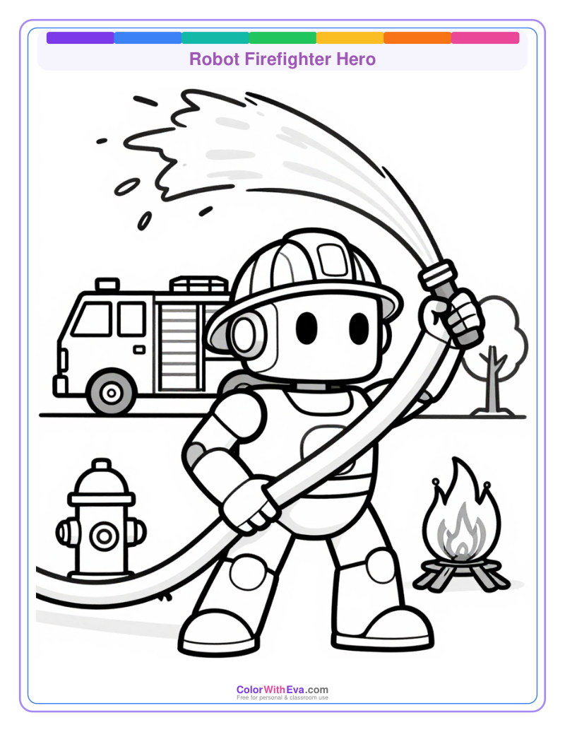 Robot Firefighter Hero preview