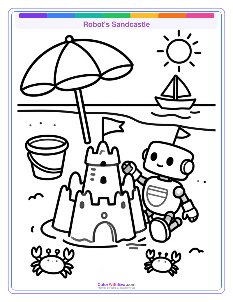 Robot's Sandcastle preview