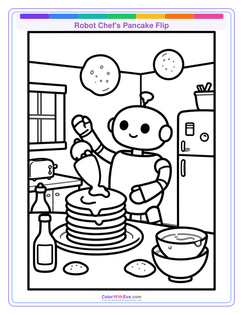 Robot Chef's Pancake Flip thumbnail