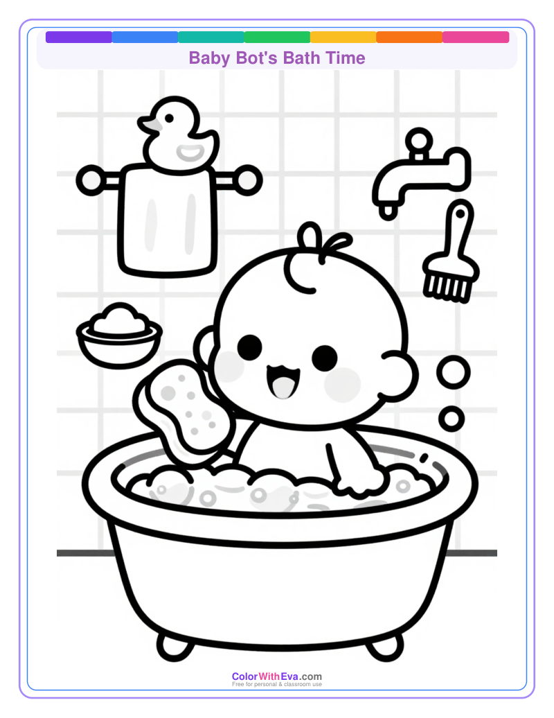 Baby Bot's Bath Time thumbnail