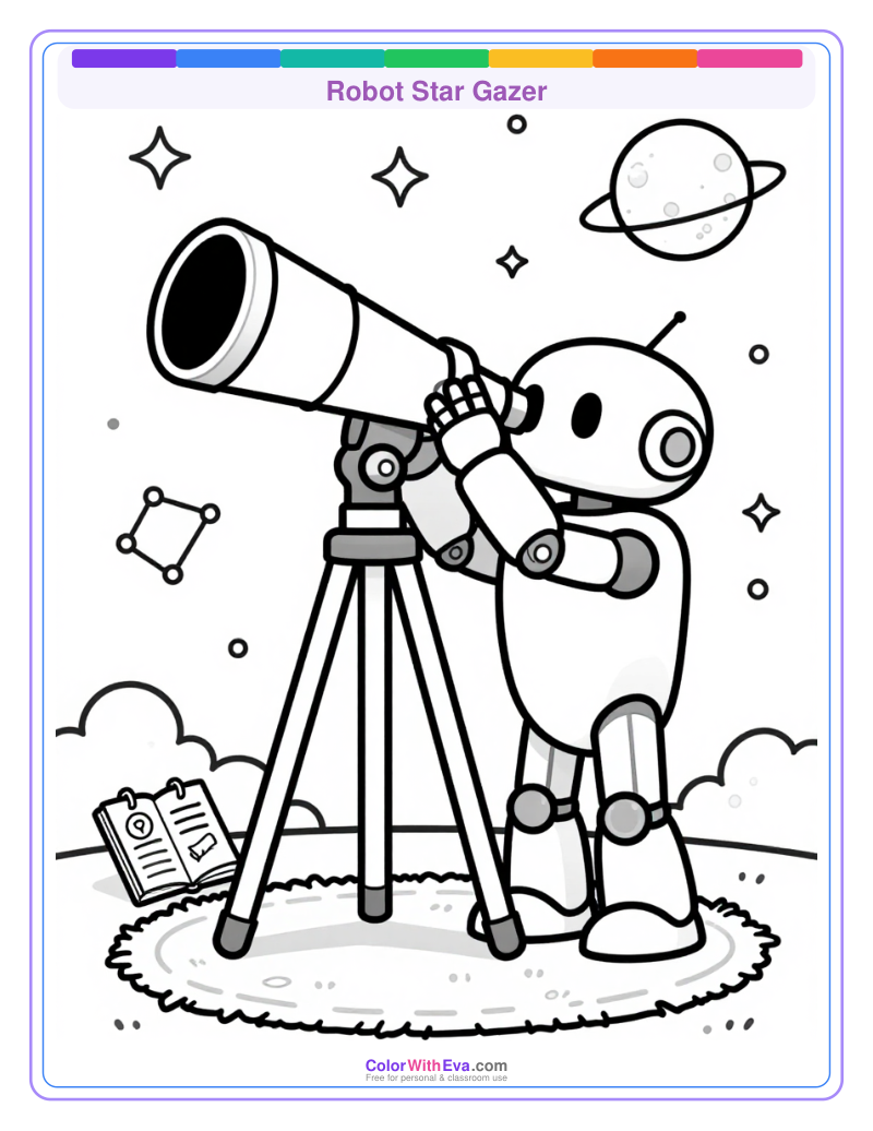 Robot Star Gazer preview