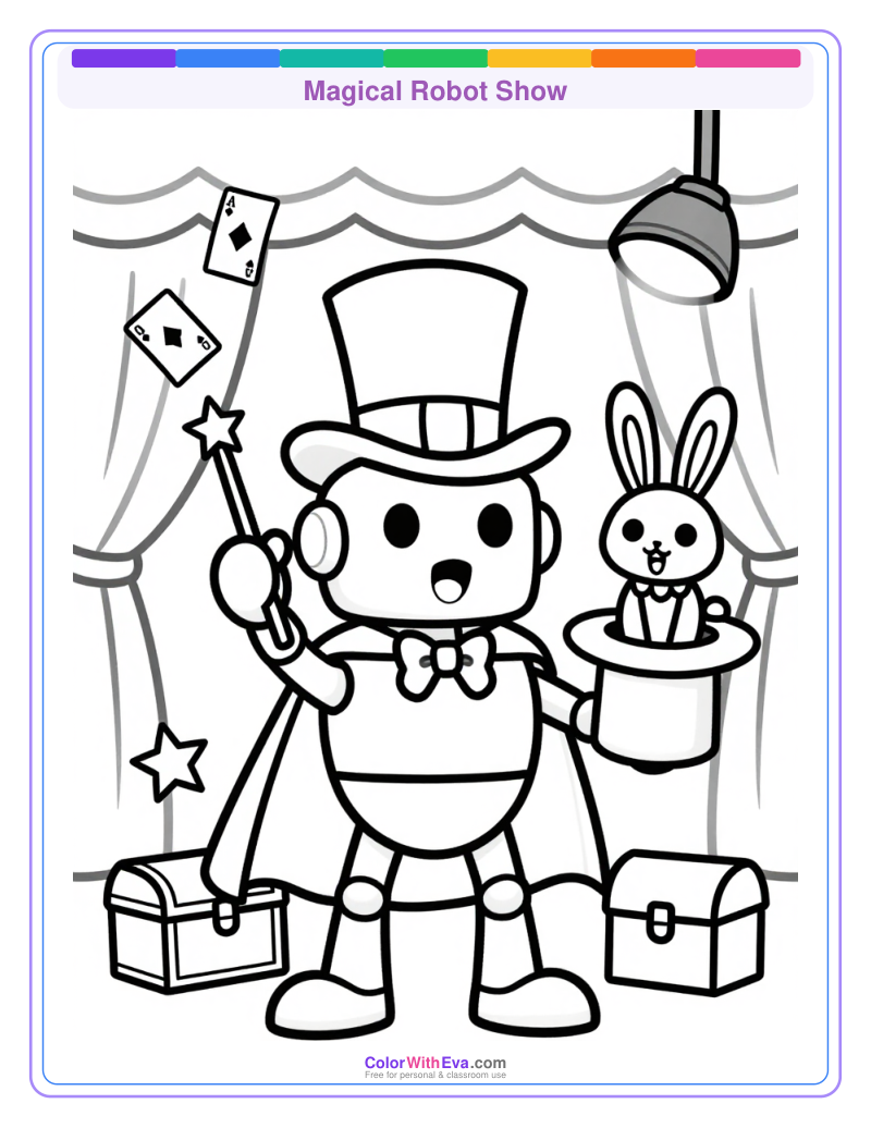 Magical Robot Show preview