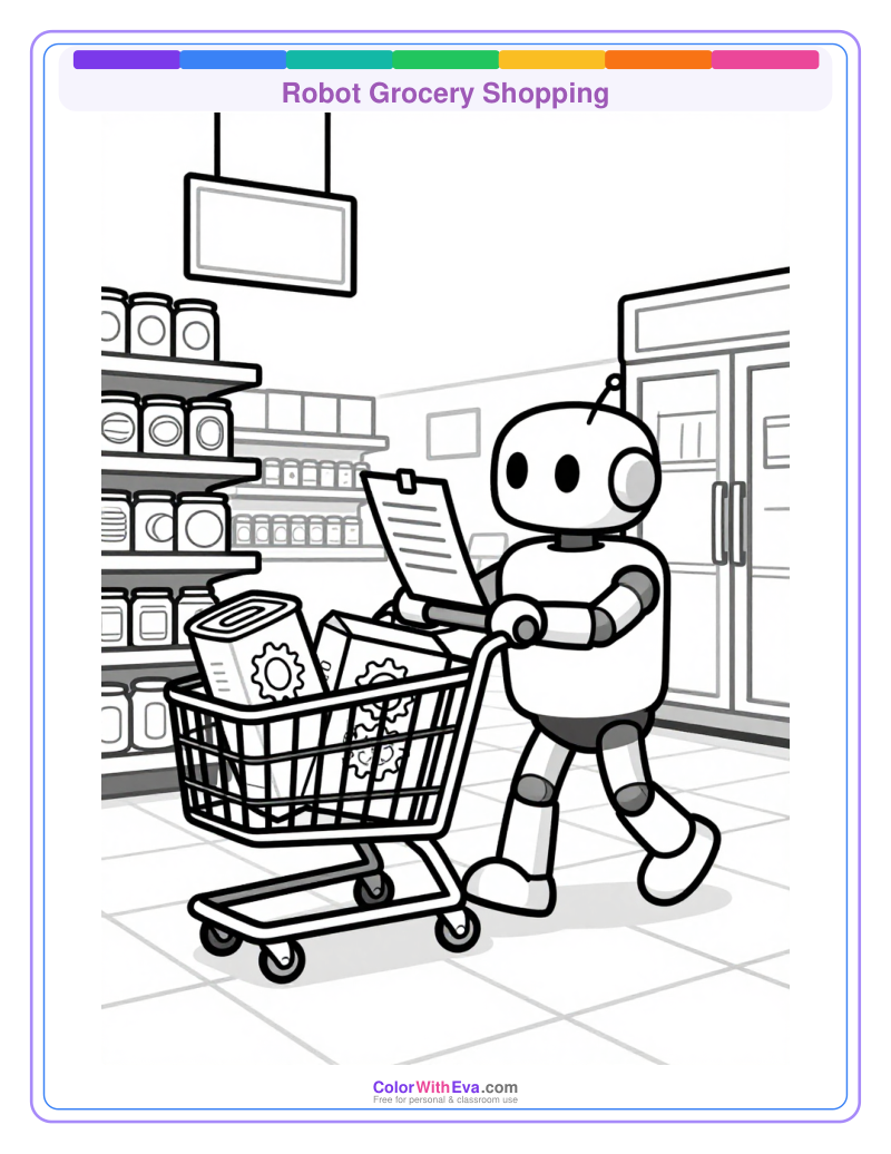 Robot Grocery Shopping preview