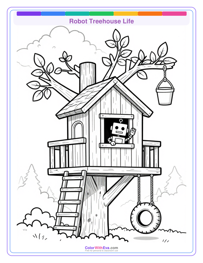 Robot Treehouse Life preview