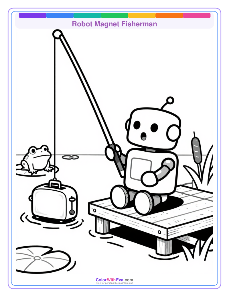 Robot Magnet Fisherman preview