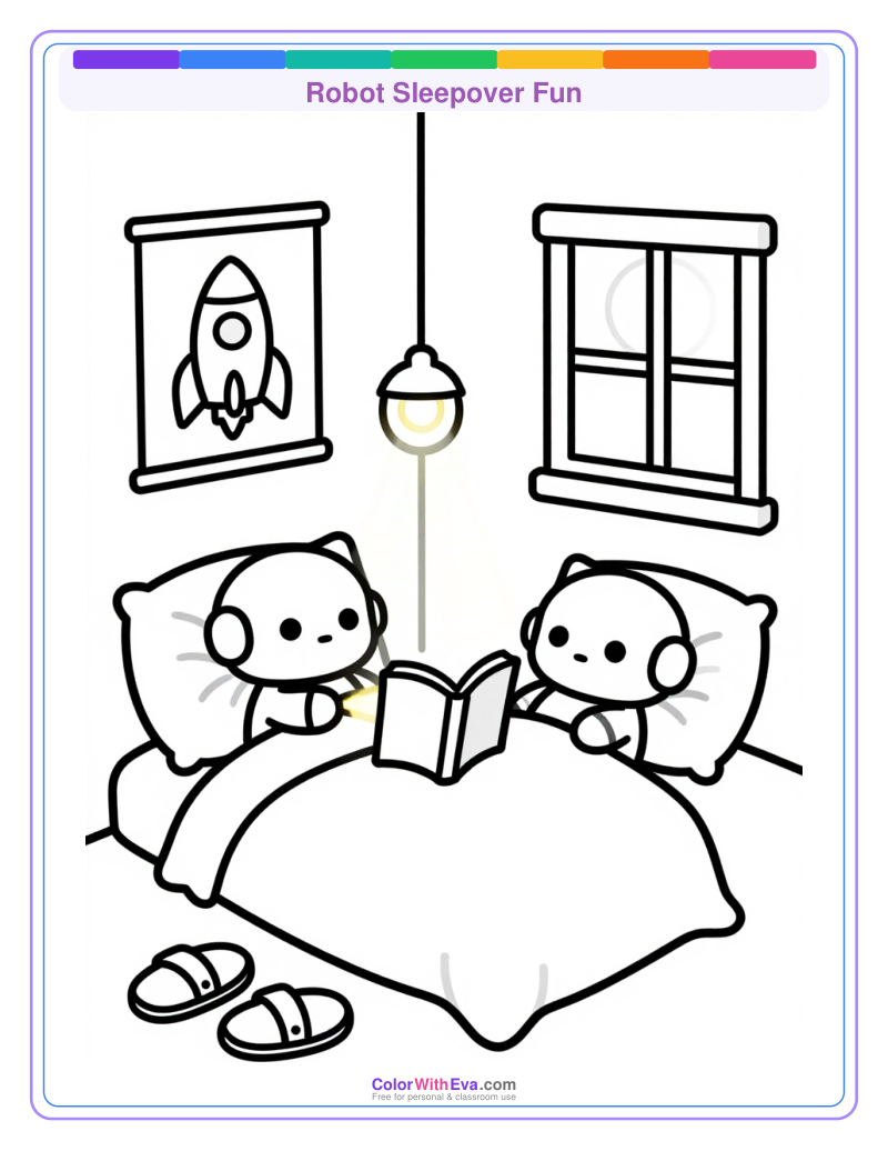Robot Sleepover Fun preview