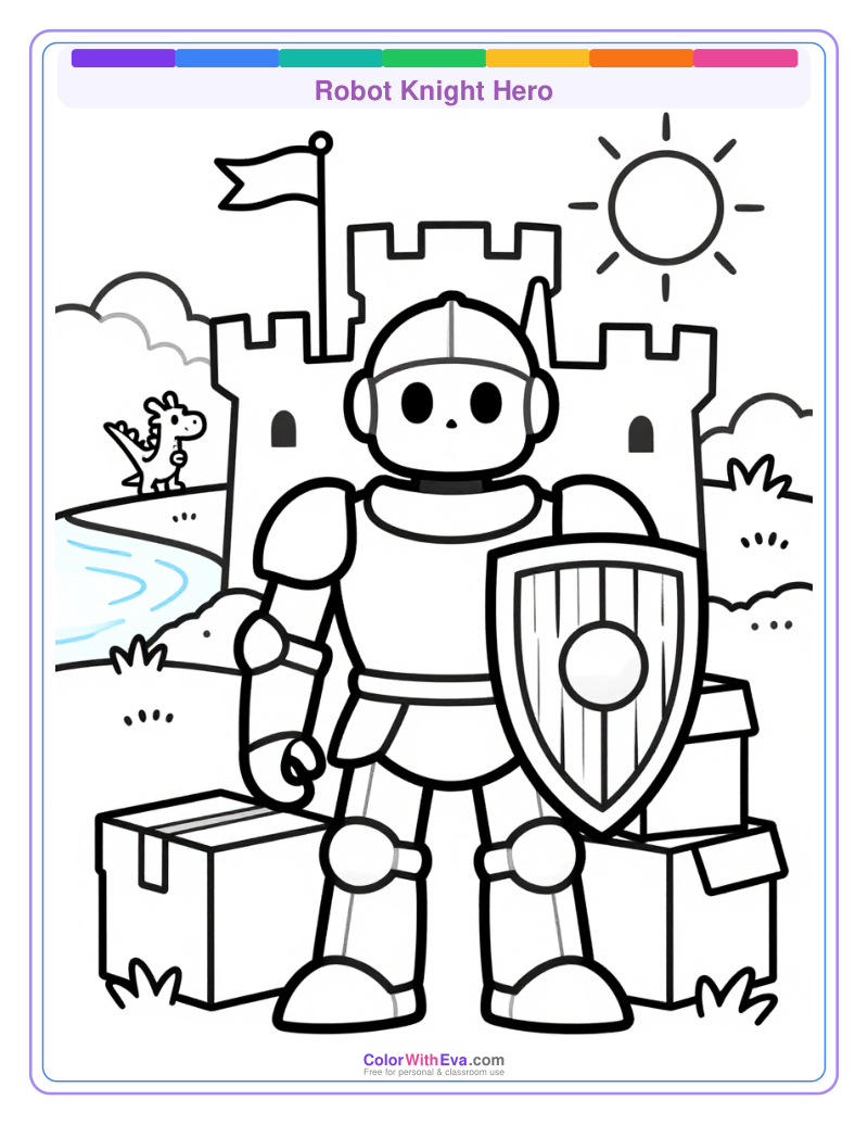 Robot Knight Hero preview