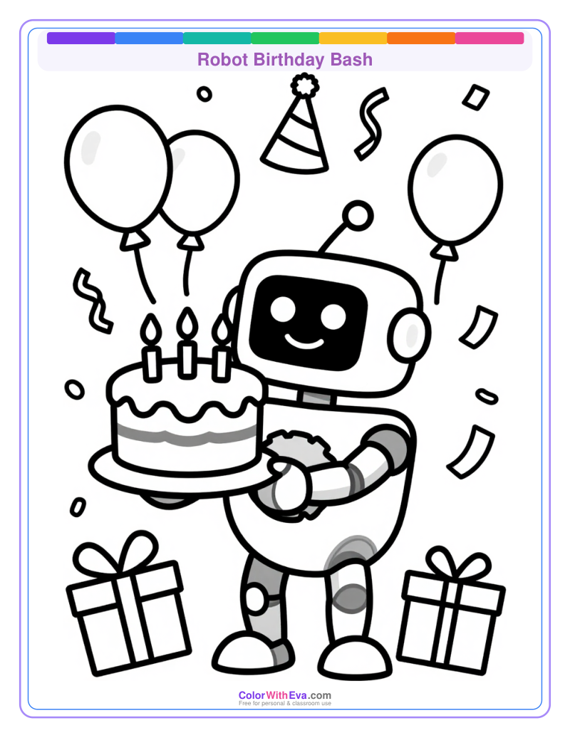 Robot Birthday Bash preview