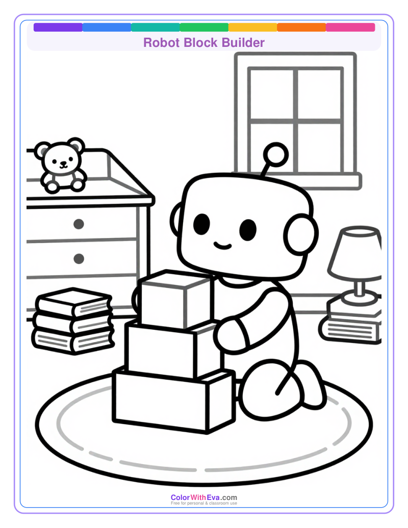 Robot Block Builder preview