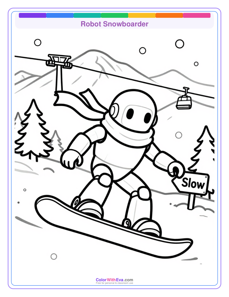 Robot Snowboarder preview