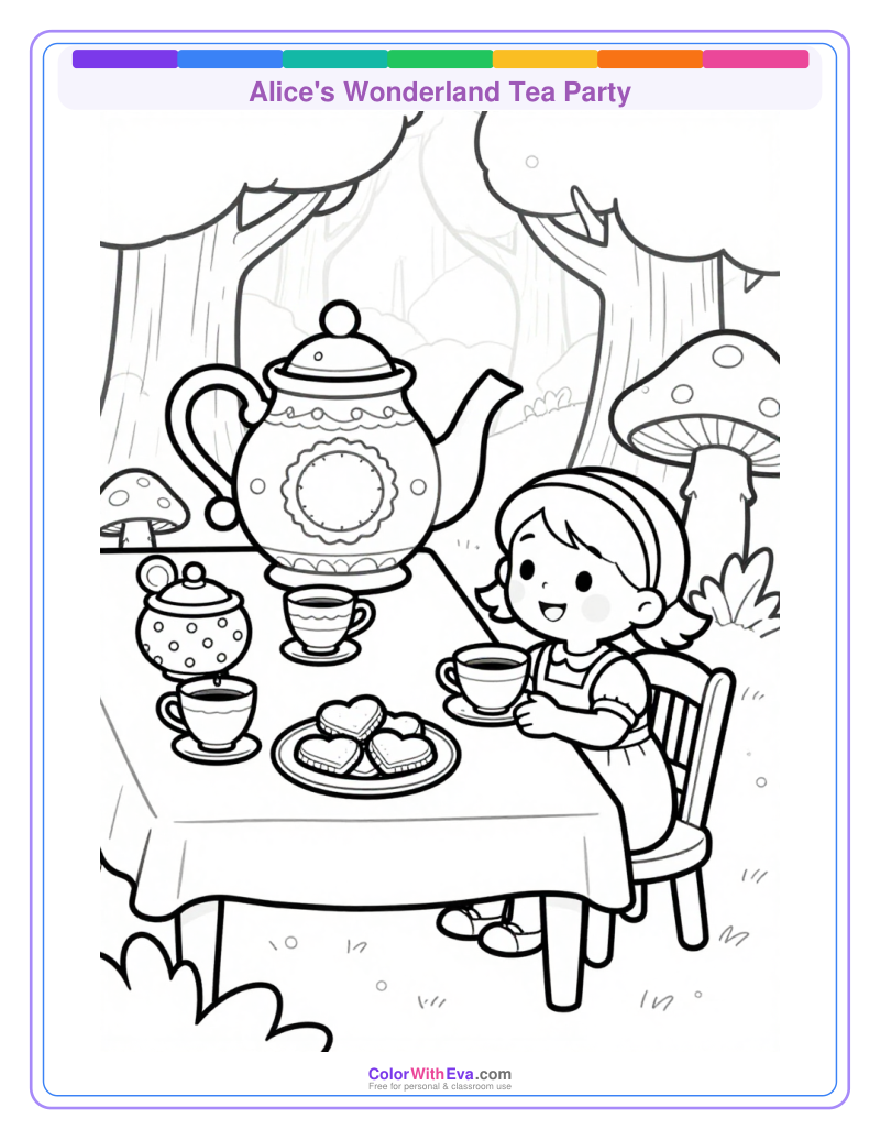 Alice's Wonderland Tea Party preview