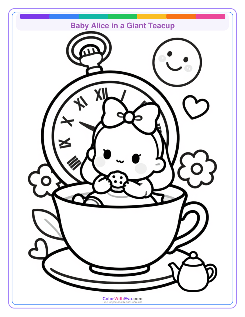 Baby Alice in a Giant Teacup thumbnail