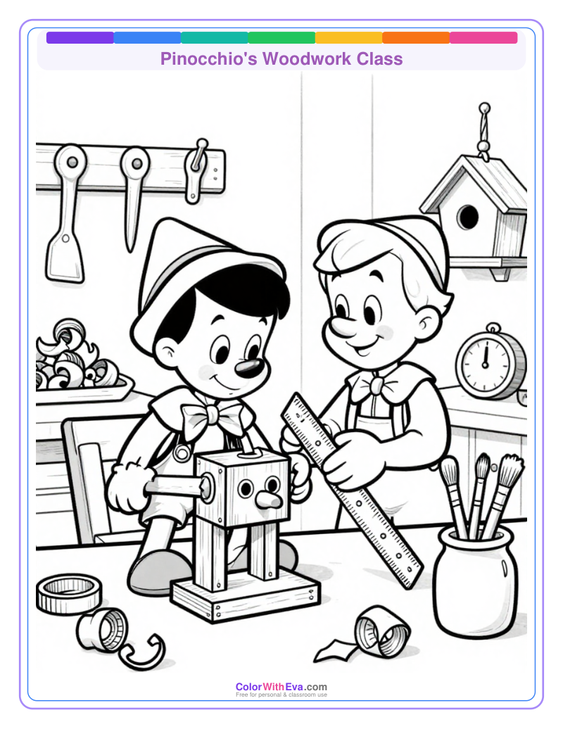 Pinocchio's Woodwork Class thumbnail