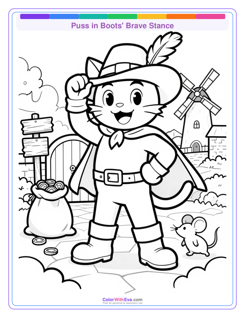 Puss in Boots' Brave Stance preview