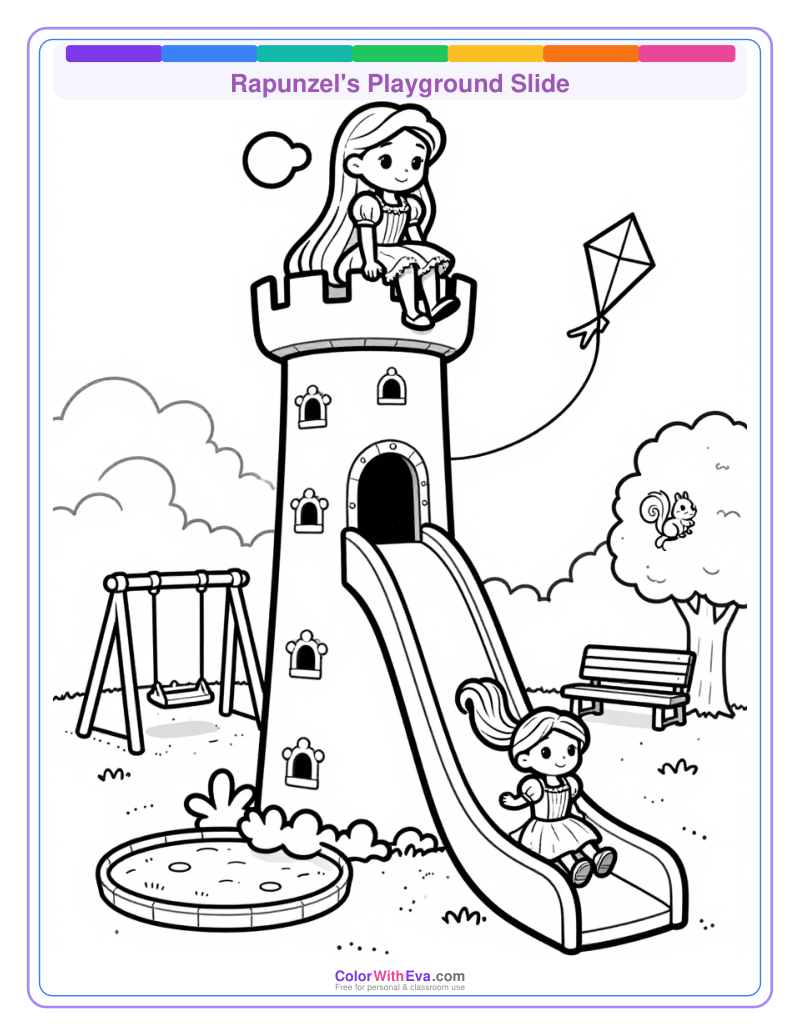 Rapunzel's Playground Slide thumbnail