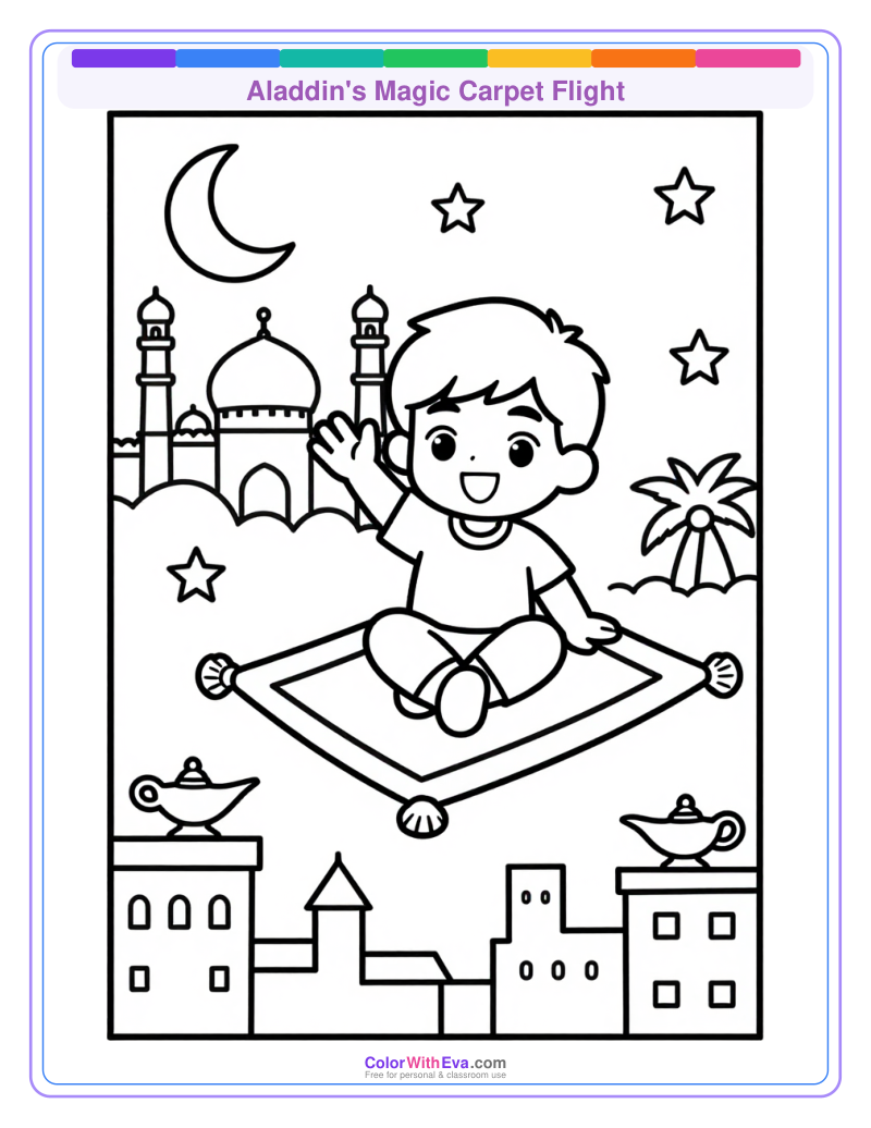 Aladdin's Magic Carpet Flight preview