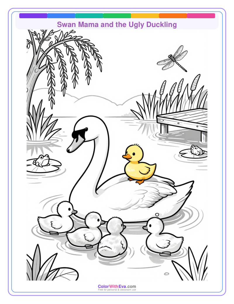 Swan Mama and the Ugly Duckling thumbnail