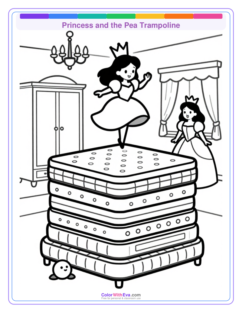 Princess and the Pea Trampoline thumbnail