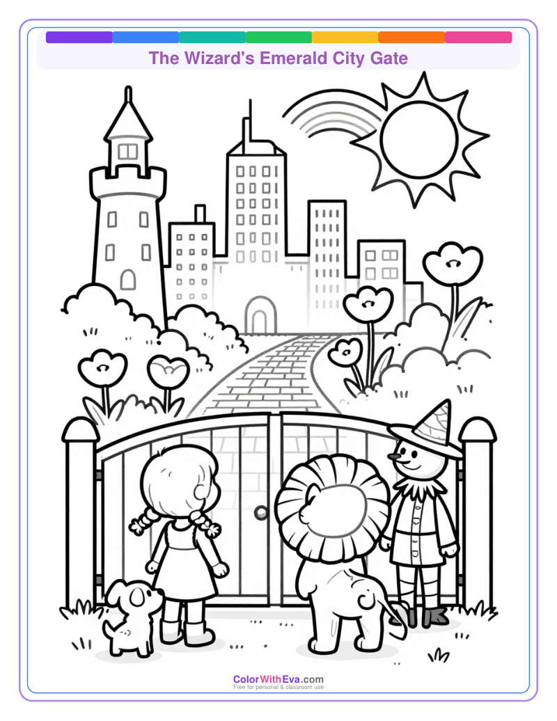 The Wizard's Emerald City Gate preview