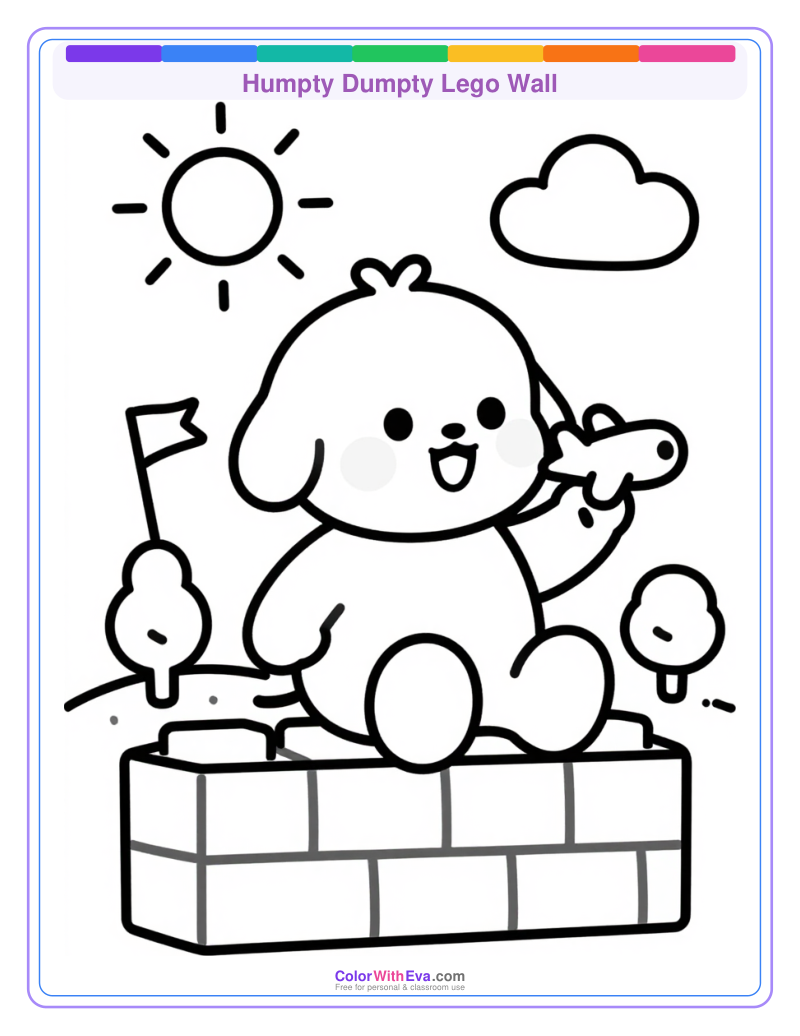 Humpty Dumpty Lego Wall thumbnail