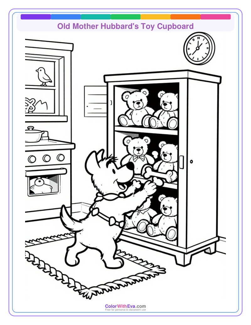 Old Mother Hubbard's Toy Cupboard thumbnail