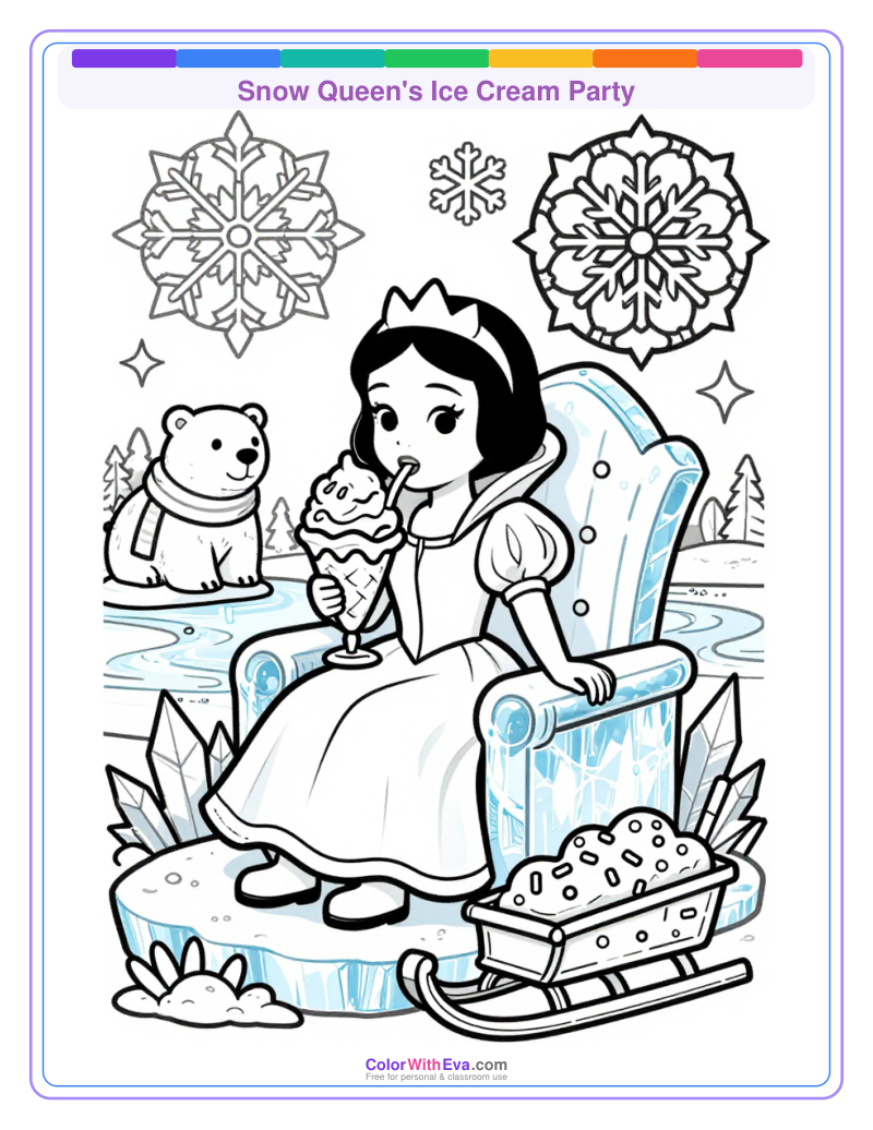 Snow Queen's Ice Cream Party thumbnail
