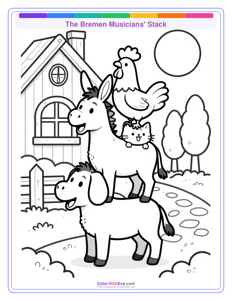 The Bremen Musicians' Stack preview