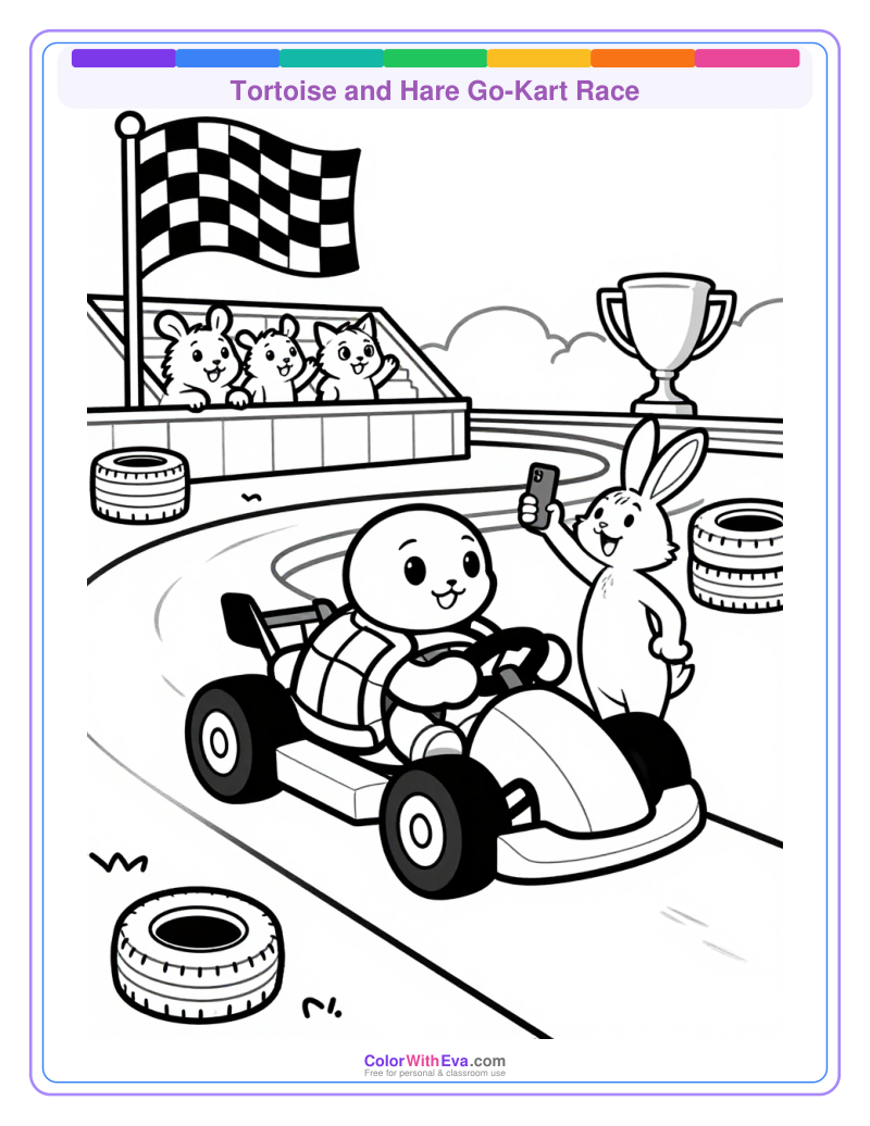 Tortoise and Hare Go-Kart Race thumbnail