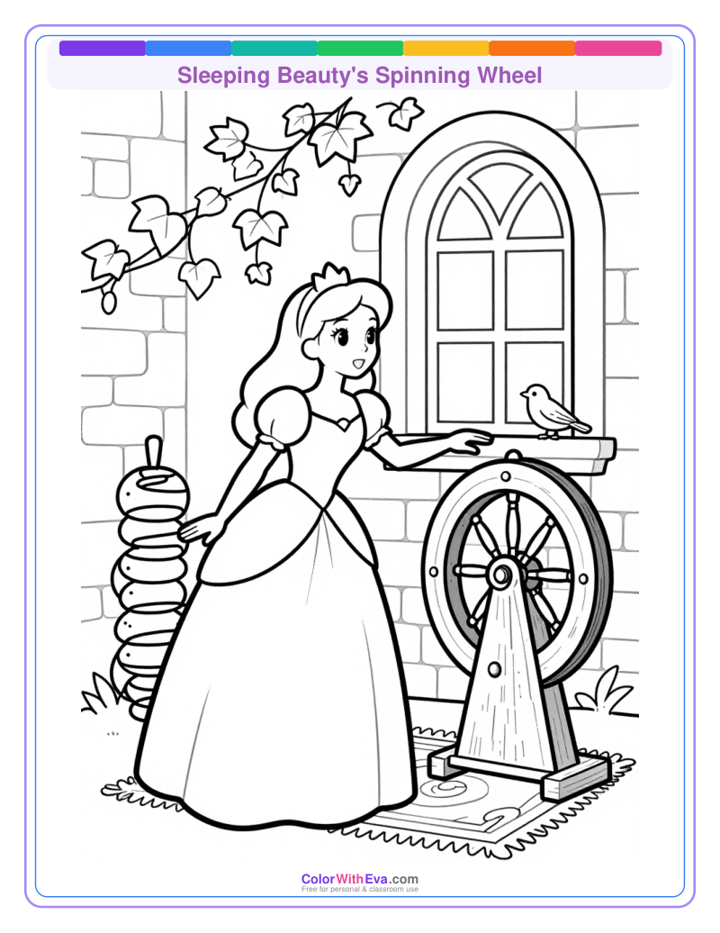 Sleeping Beauty's Spinning Wheel preview