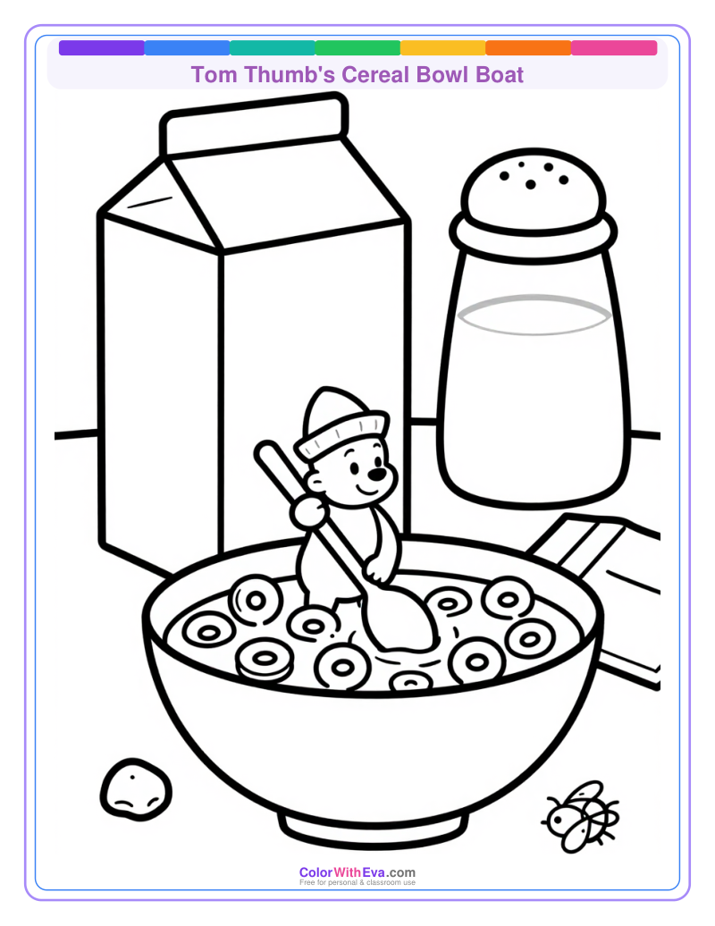 Tom Thumb's Cereal Bowl Boat thumbnail