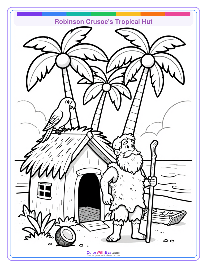 Robinson Crusoe's Tropical Hut preview