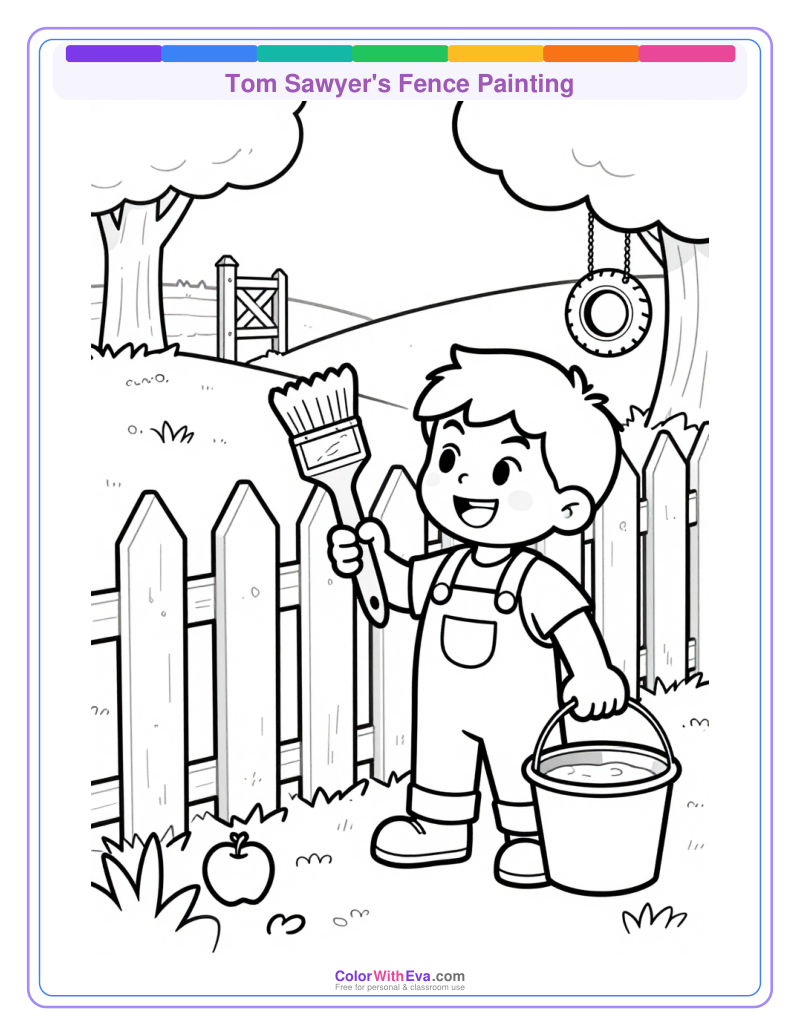 Tom Sawyer's Fence Painting preview