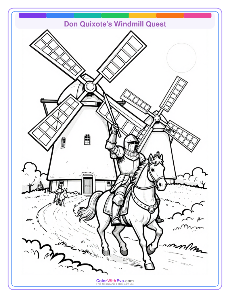 Don Quixote's Windmill Quest preview
